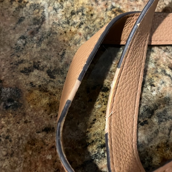 Brown/tan/white purse - Picture 4 of 5
